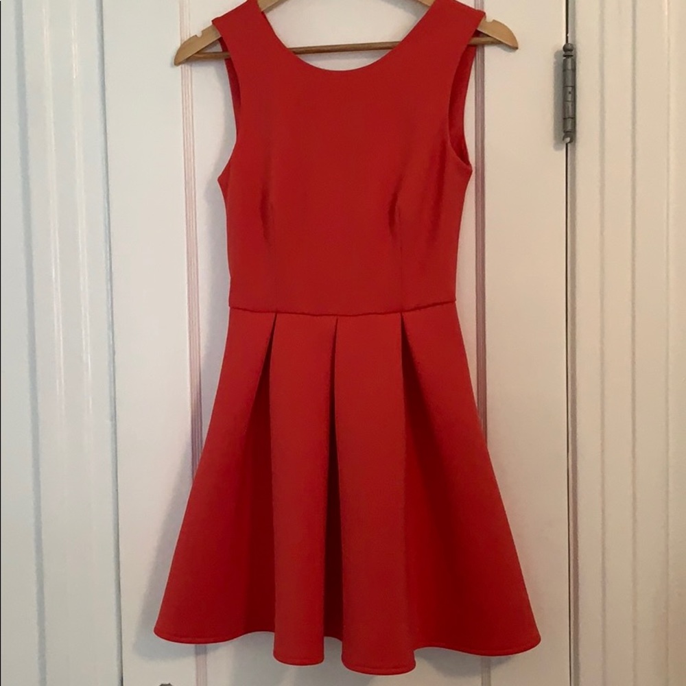 Pink scuba dress